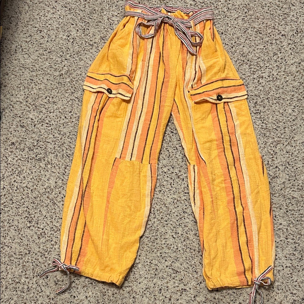 Free people womens costa cargo pants